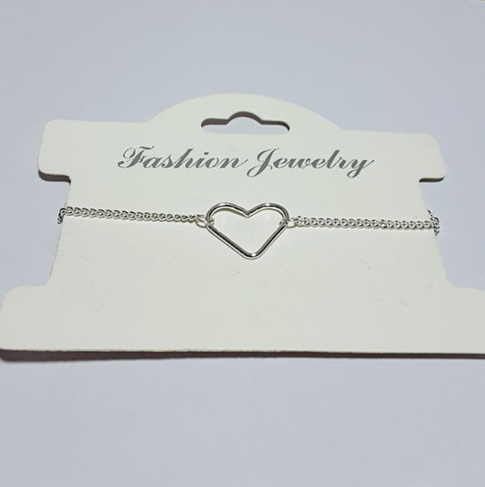 ♡ Halsband mit hohlem Herz ♡