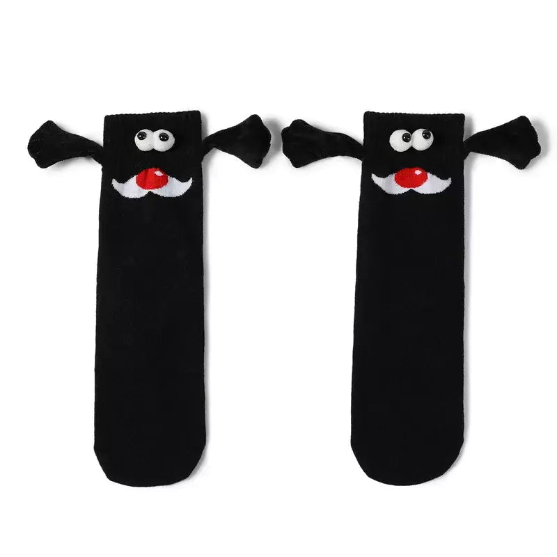 TeesNMerch Hand-in-Hand-Socken – Weihnachtsedition!