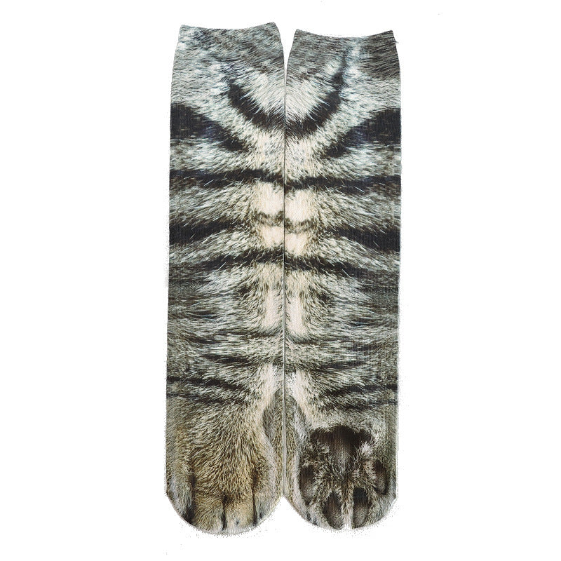 3D Animal Socks - Trick Your Friends, Confuse Strangers & Walk on the Wild Side!