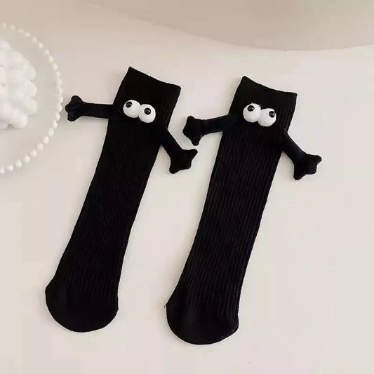 TeesNMerch Hand in Hand Socken - Kinder-Sonderausgabe 3D