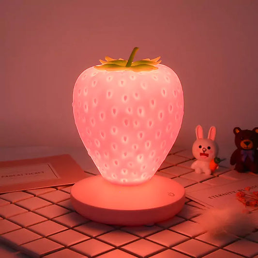 Squishy Erdbeerlampe
