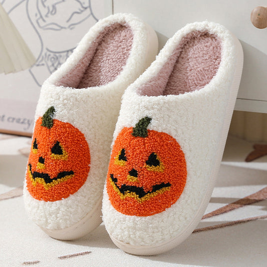 Halloween Pumpkin Parade Unisex Indoor Slippers