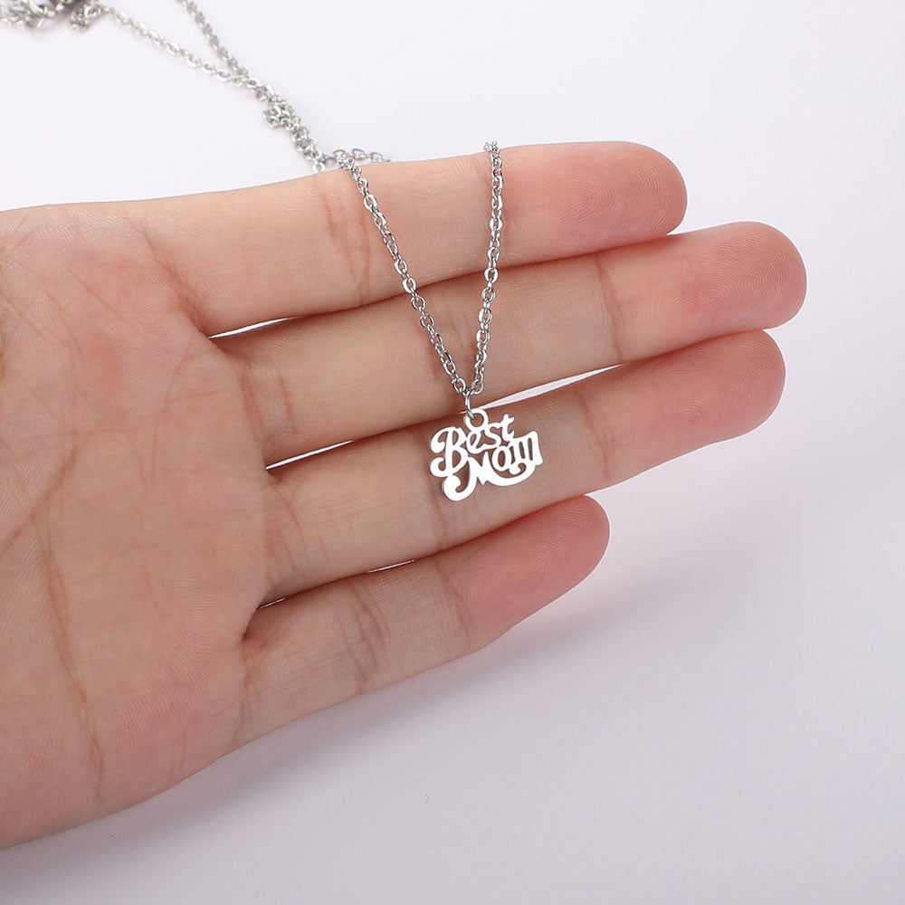 Best Mom Pendant Necklace