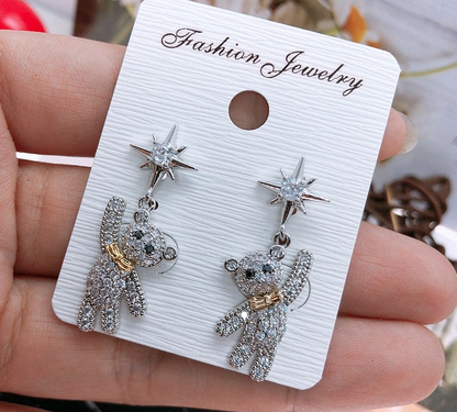 Charming Bear Earrings