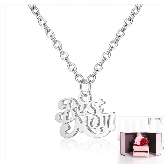 Best Mom Pendant Necklace