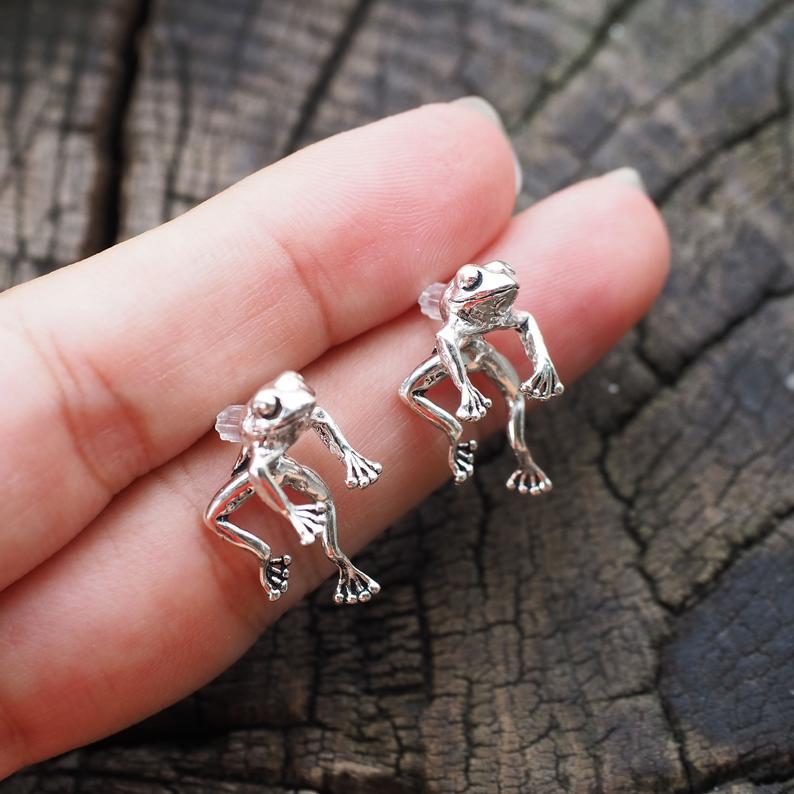 Cute Frog Earrings