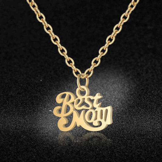 Best Mom Pendant Necklace