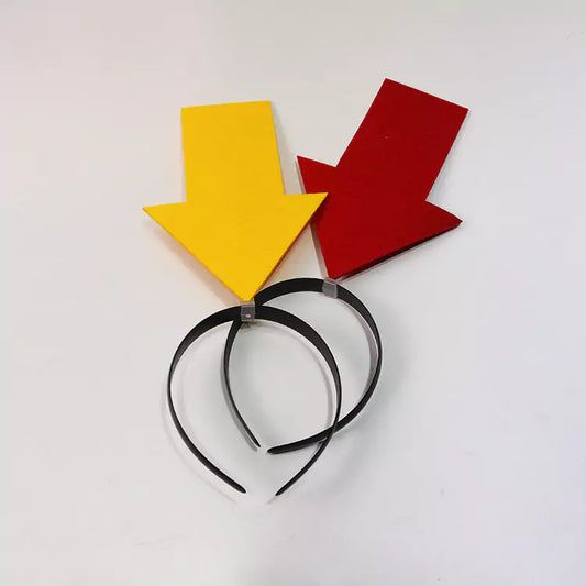 Downward Arrow Hairband - Spot your Loved Ones Easily!