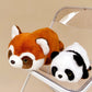 Panda Fox Reversible Plushie