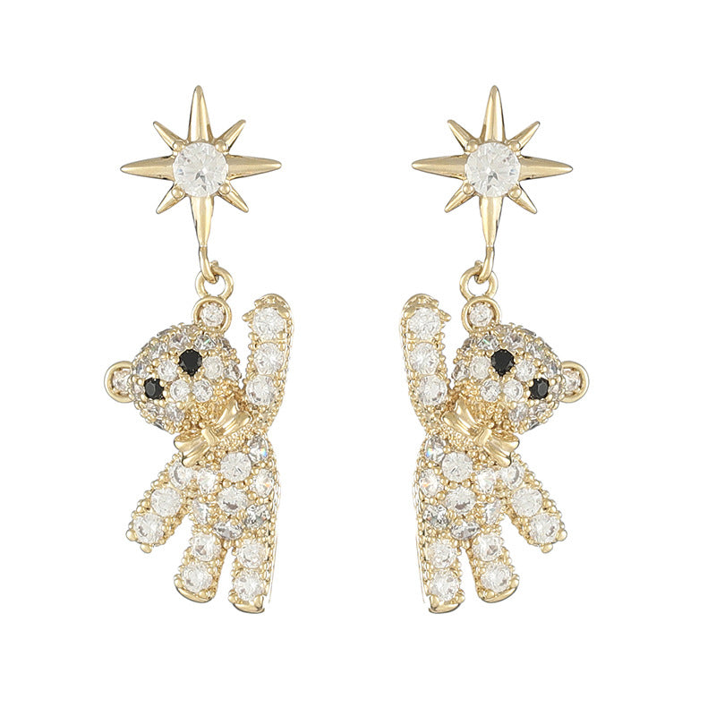 Charming Bear Earrings