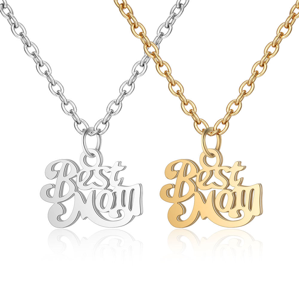 Best Mom Pendant Necklace