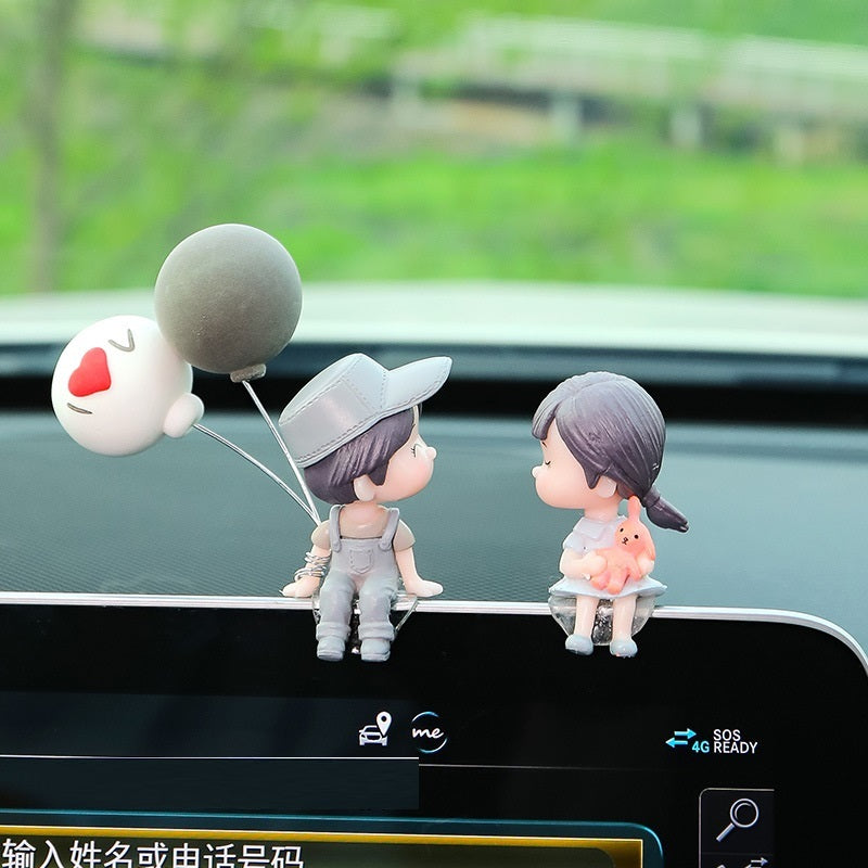 Couple's Car Ornament