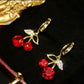 Luxe Cherry Earrings