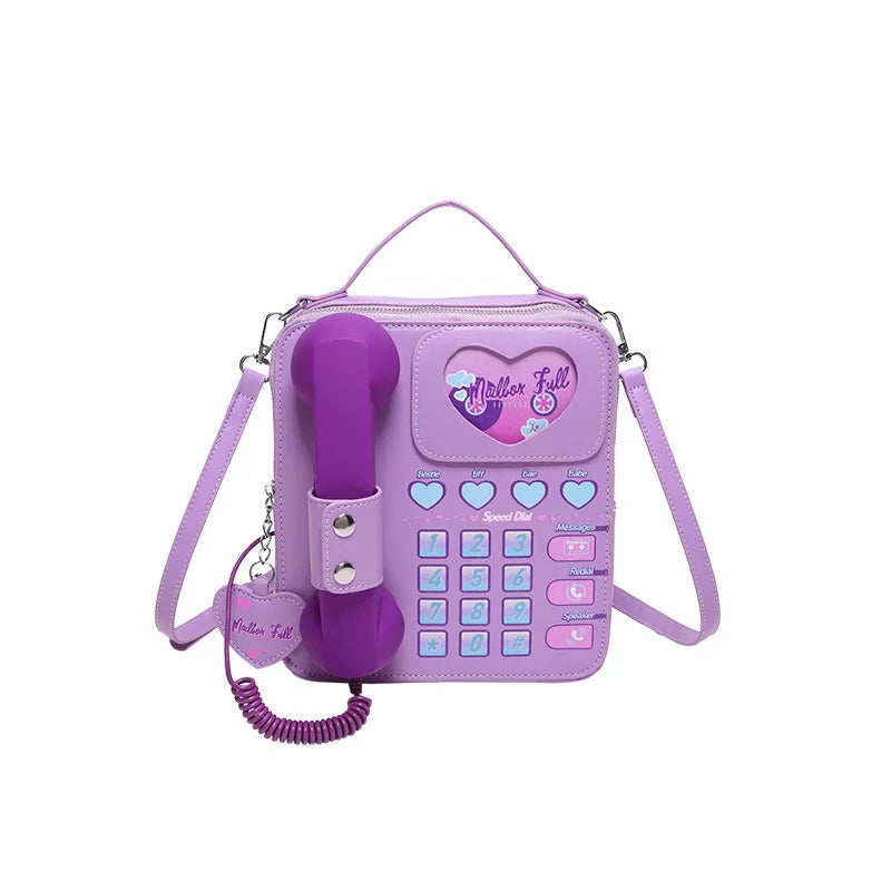 Bolso de hombro retro Call