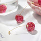 French Dried Sweet Cherry Earrings