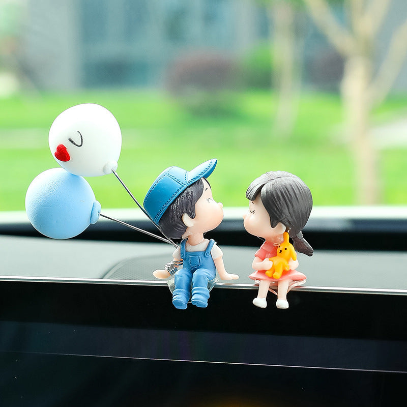 Couple's Car Ornament