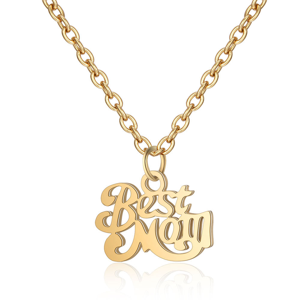 Best Mom Pendant Necklace