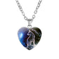 Zodiac Heart Pendant Necklace