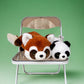 Panda Fox Reversible Plushie