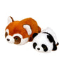 Panda Fox Reversible Plushie