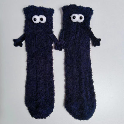 Winter Hand-in-Hand Socks - Stay Solemates even in the Cold!