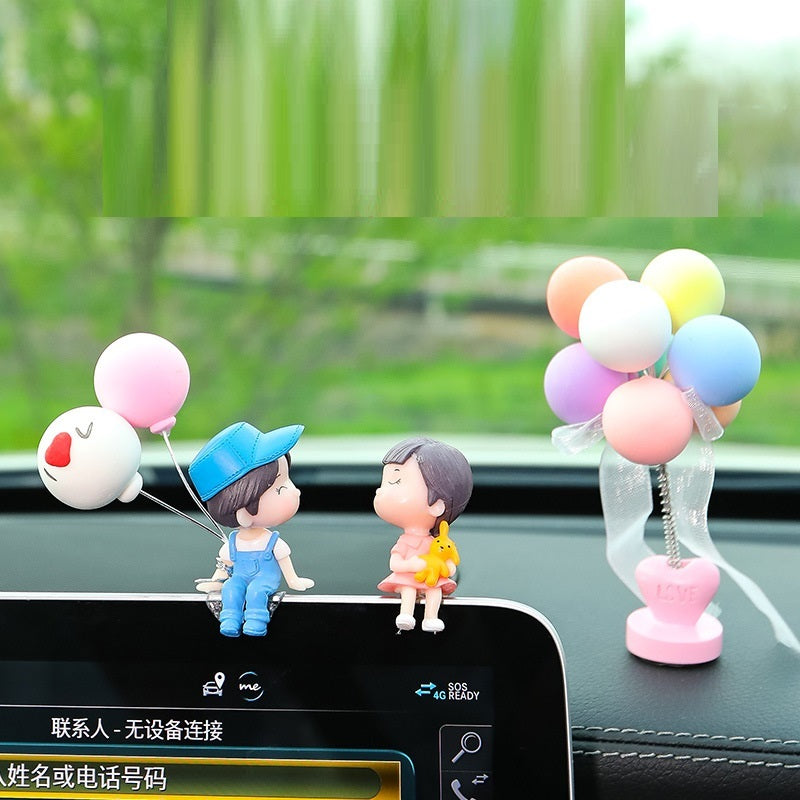 Couple's Car Ornament