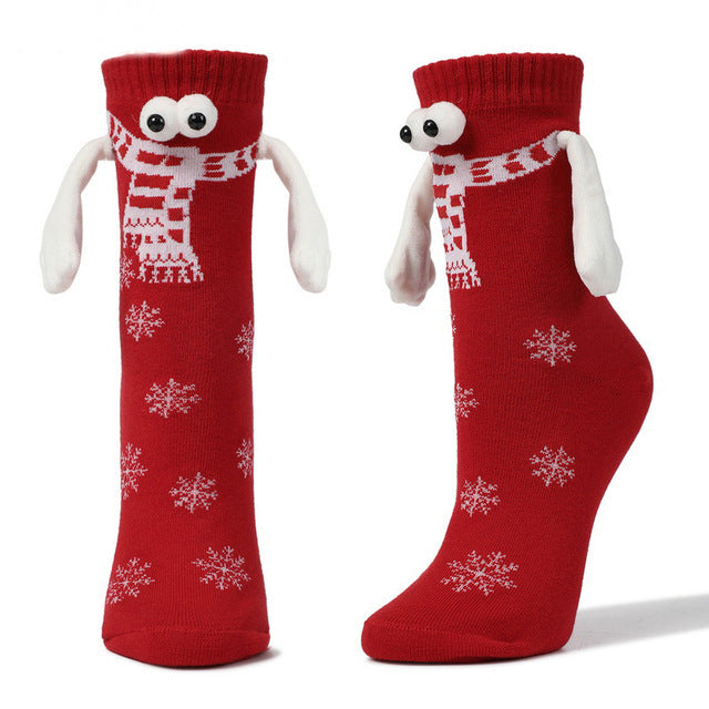 TeesNMerch Hand-in-Hand Socks - Christmas Edition!