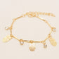 Golden Tassel Owl Bracelet