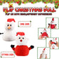 Reversible Santa Claus & Snowman Plushie