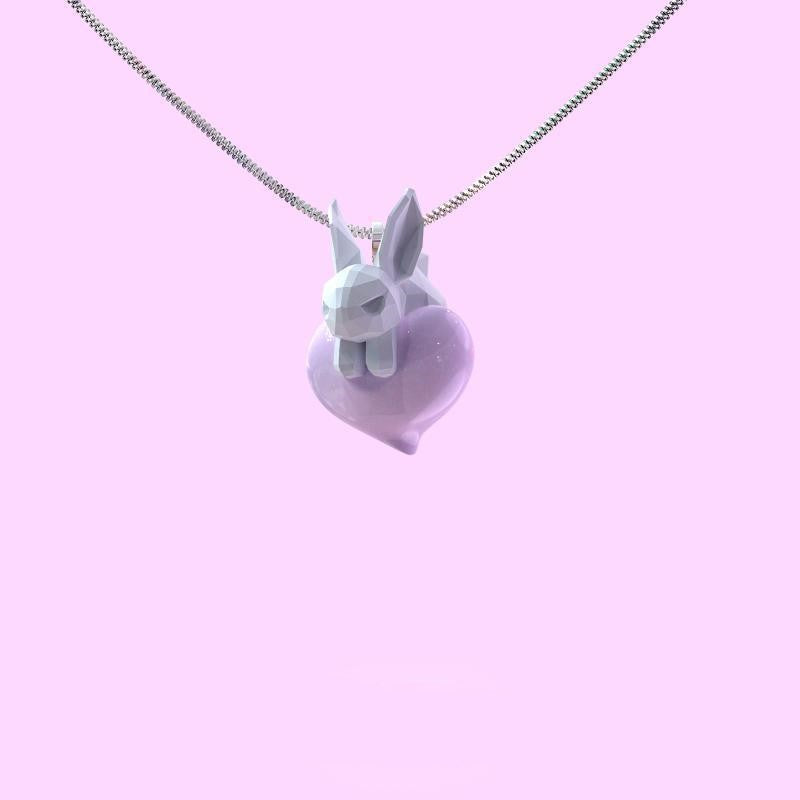 Bunny Necklace Luminous Creative Clavicle Chain