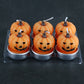 Spooktacular Halloween Ghost Candle Holder and Candles Set