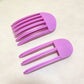 Wind Plastic Comb Underlay Hair Root Barrettes High Skull Top Fluffy Female Clip