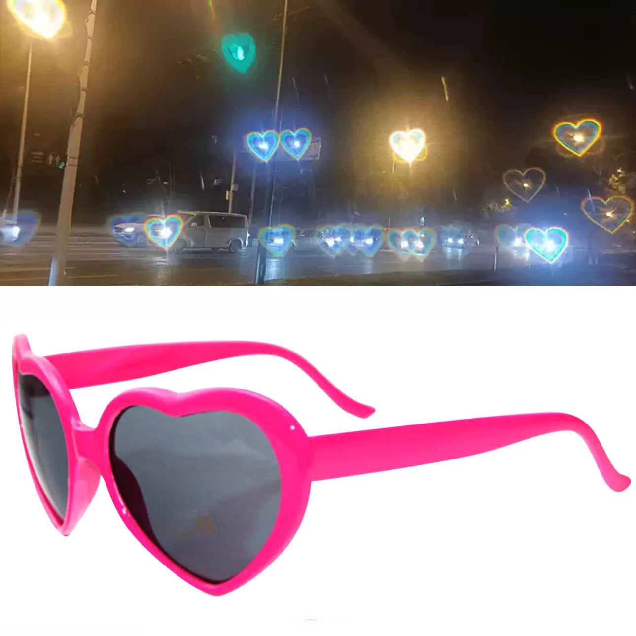 TeesNMerch Heart Sunglasses - Make Your Life Magical Now!