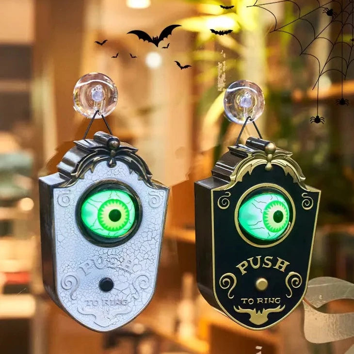 The Haunted Door Hanger - One Eyed Doorbell