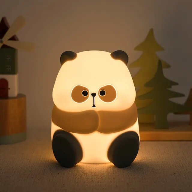 Panda Silikonlampe 