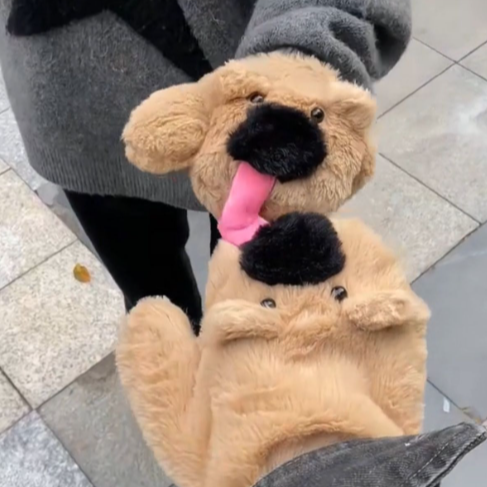 Magnetic Puppy Tongue Mittens