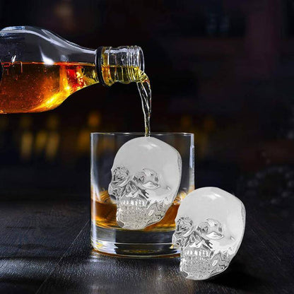 Halloween Frozen Frights Skull Ice Tray