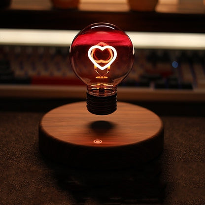 Magnetische Aufhängung Glühbirne Liebe Lampe