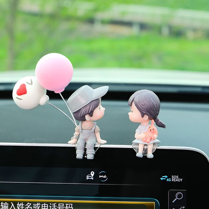 Couple's Car Ornament