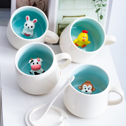 Tees n' Merch - 3D Animal Mug