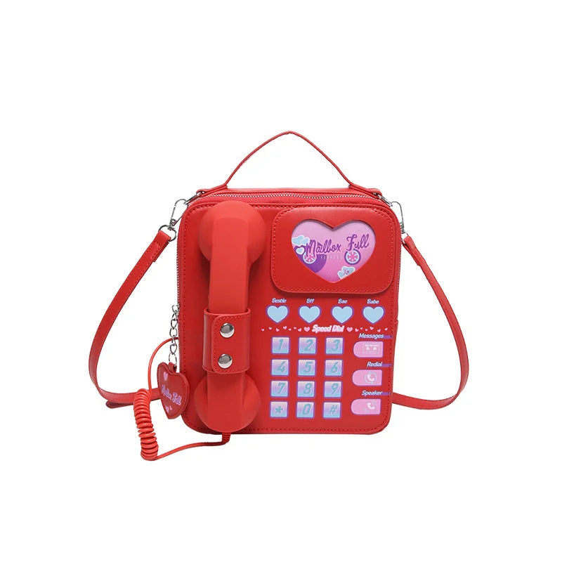 Bolso de hombro retro Call