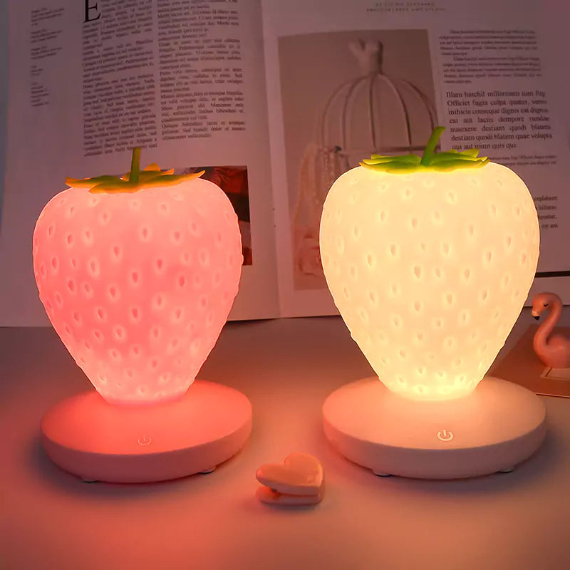 Squishy Strawberry Lamp