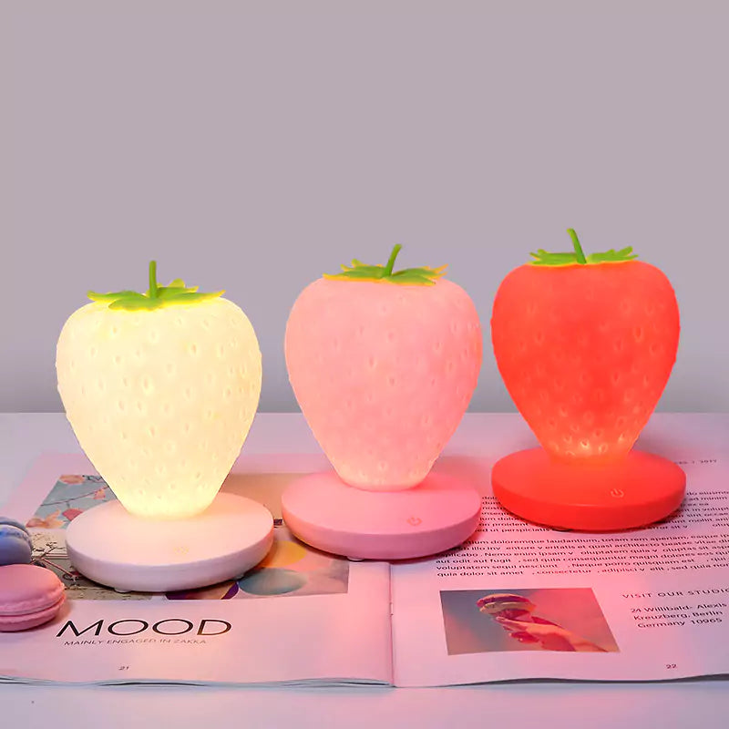 Squishy Strawberry Lamp