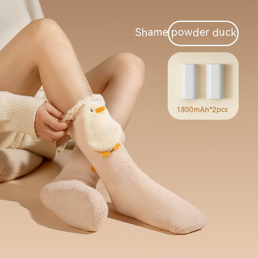 Electric Warmer Socks with Powerbank