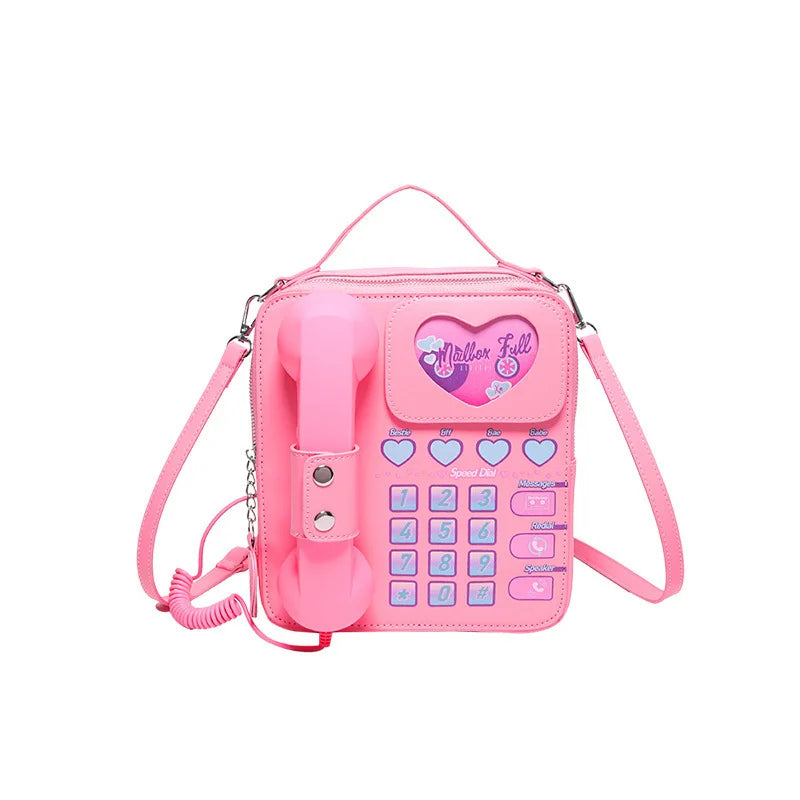 Bolso de hombro retro Call