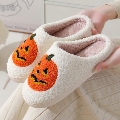 Halloween Pumpkin Parade Unisex Indoor Slippers