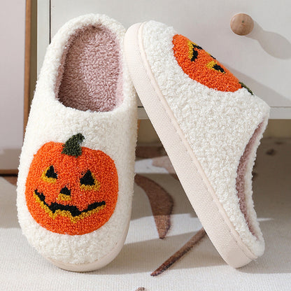 Halloween Pumpkin Parade Unisex Indoor Slippers