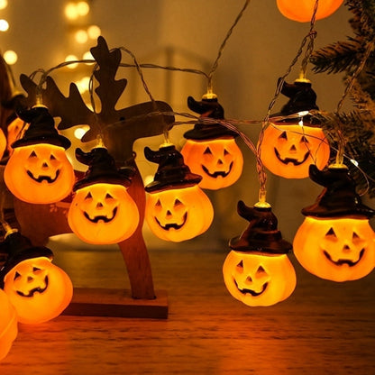 Halloween Pumpkin String Lights