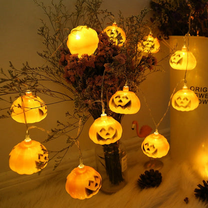 Halloween Pumpkin String Lights