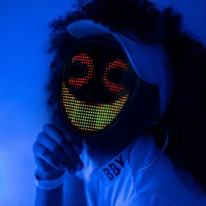 Face Changing LED Mask